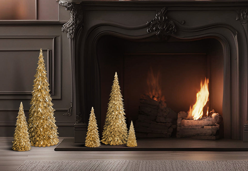 Royal Court Collection - 9.5" Gold Guilded Tree