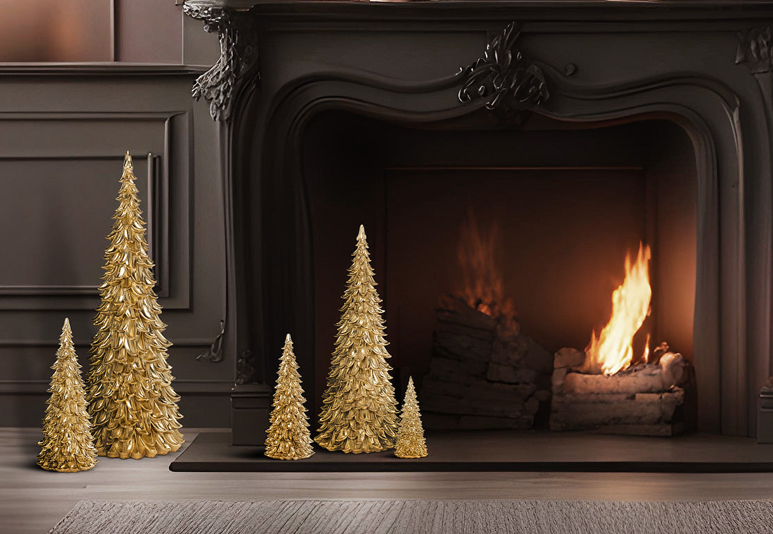Royal Court Collection - 17" Gold Guilded Tree