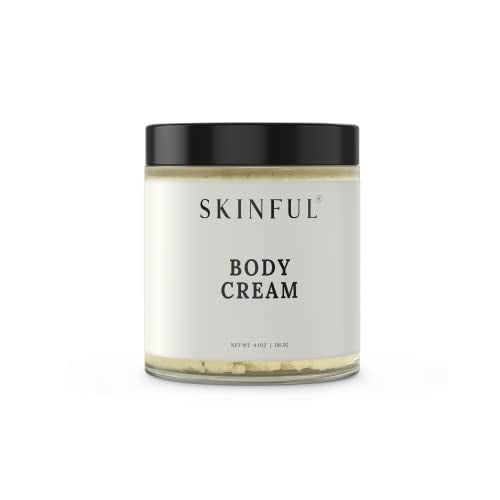 Skinful Moisturizer Body Cream for Dry Skin - Ultra Intensity Body Cream with Hyaluronic Acid and Aloe Vera - 4oz
