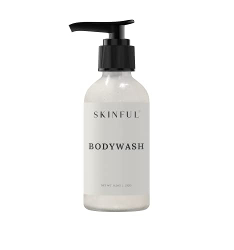 Skinful Moisturizing Shower Gel Body Wash - Sulfate Free Body Wash for All Skin Types - 8.2oz