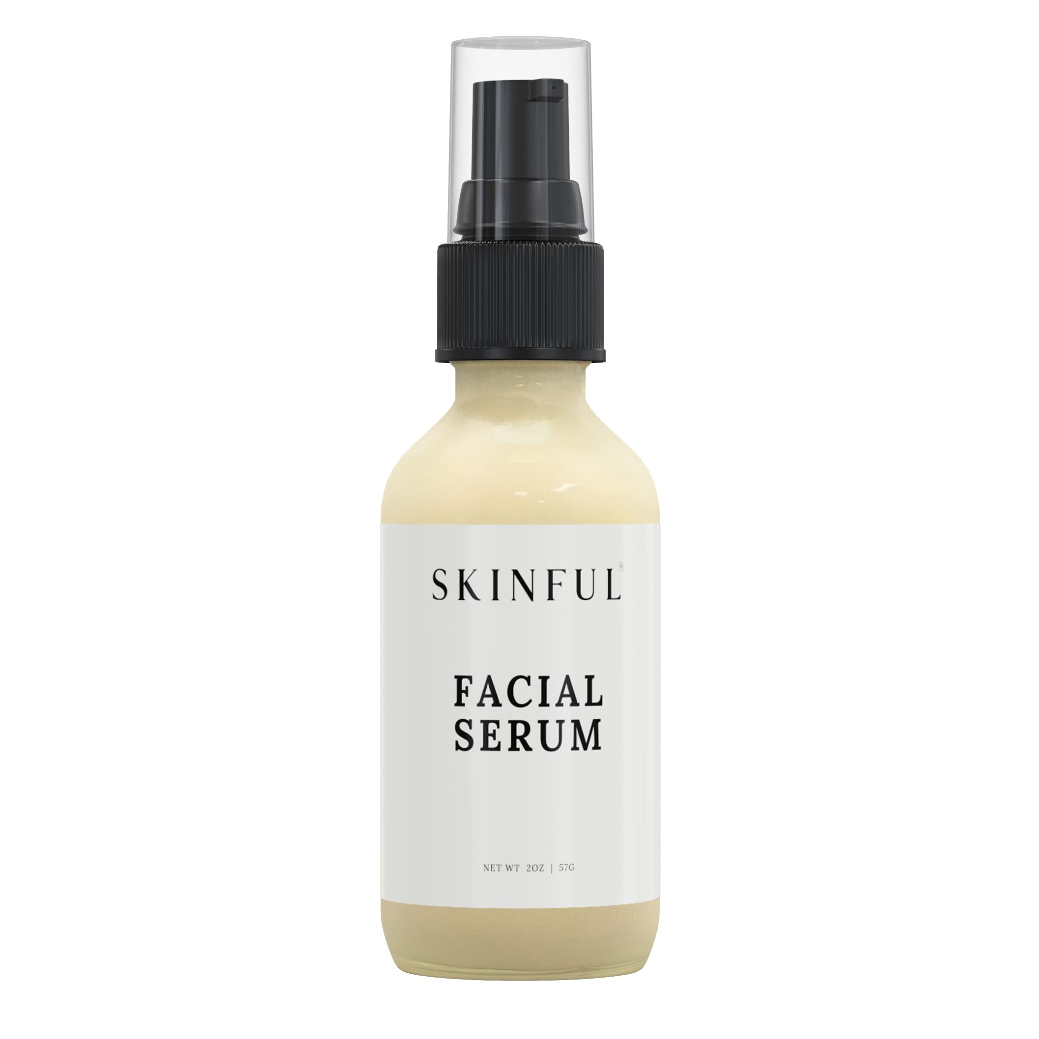 Nighttime Spa Bundle: 1-Skinful Facial Serum + 1-Skinful Facial Toner + 1-Skinful Facial Cleanser