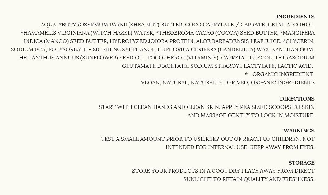 Skinful Moisturizer Body Cream for Dry Skin - Ultra Intensity Body Cream with Hyaluronic Acid and Aloe Vera - 4oz