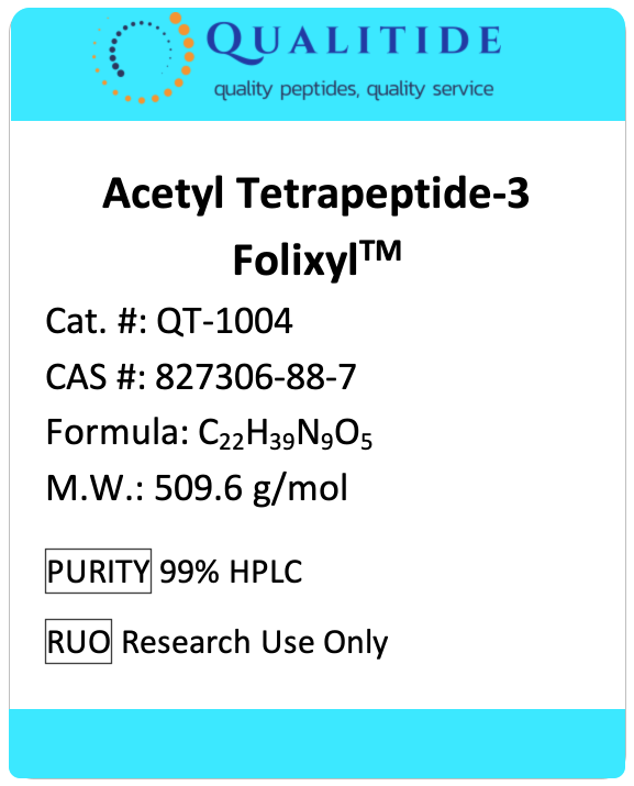 Acetyl Tetrapeptide-3 (Folixyl®, Capixyl®)