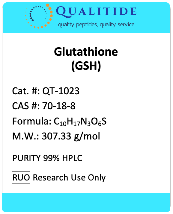 Antioxidant Peptide Glutathione (GSH)