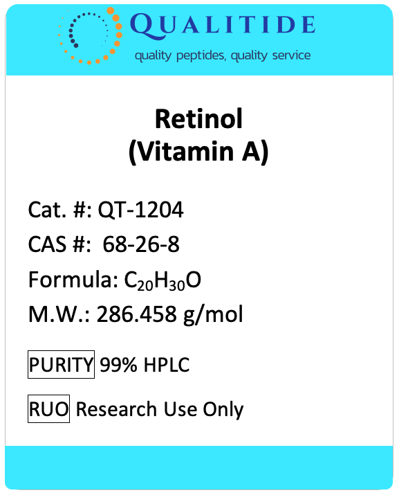 Retinol, Vitamin A
