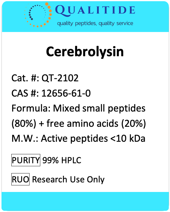 Cerebrolysin, nootropic for brain function, protection and recovery