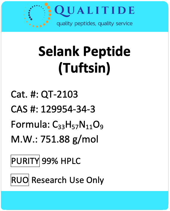 Selank (Tuftsin Peptide)
