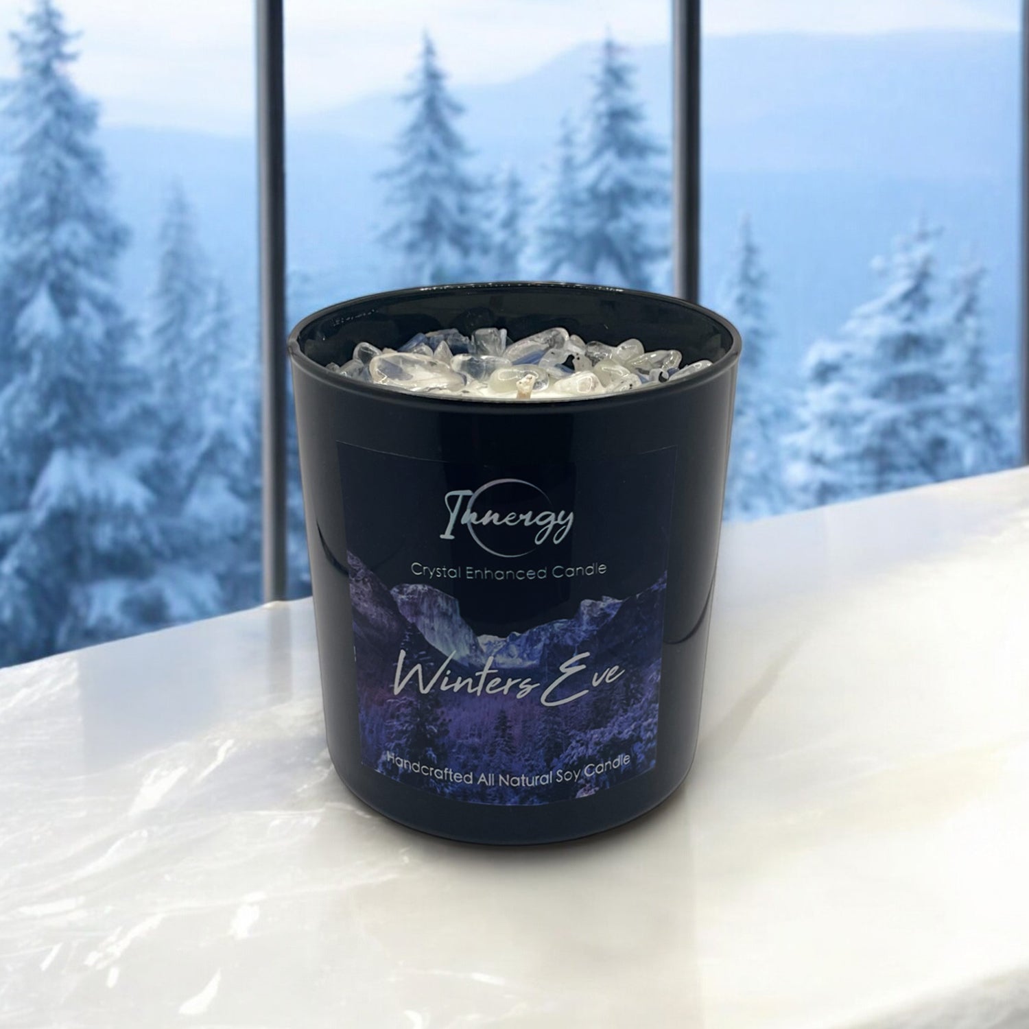 Limited Edition: Winter's Eve Crystal Candle, 10oz