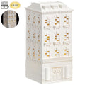Royal Court Collection - 9" Battery Operated Fifth Avenue Masion With Light