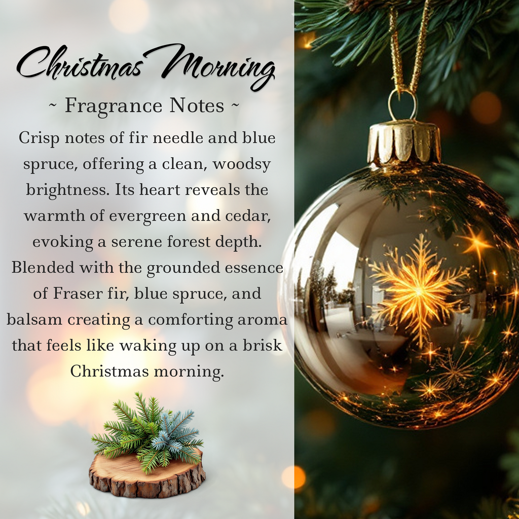 Limited Edition: Christmas Morning Crystal Candle, 10oz