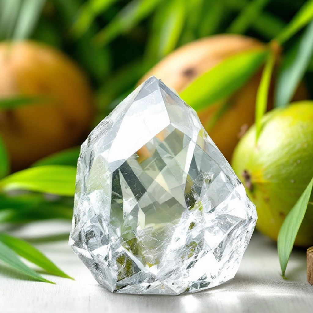 Island Zen Crystal-Enhanced Reed Oil Diffuser, 100ml