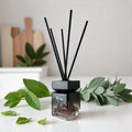 Cool Eucalyptus Mint Crystal-Enhanced Reed Oil Diffuser, 100ml