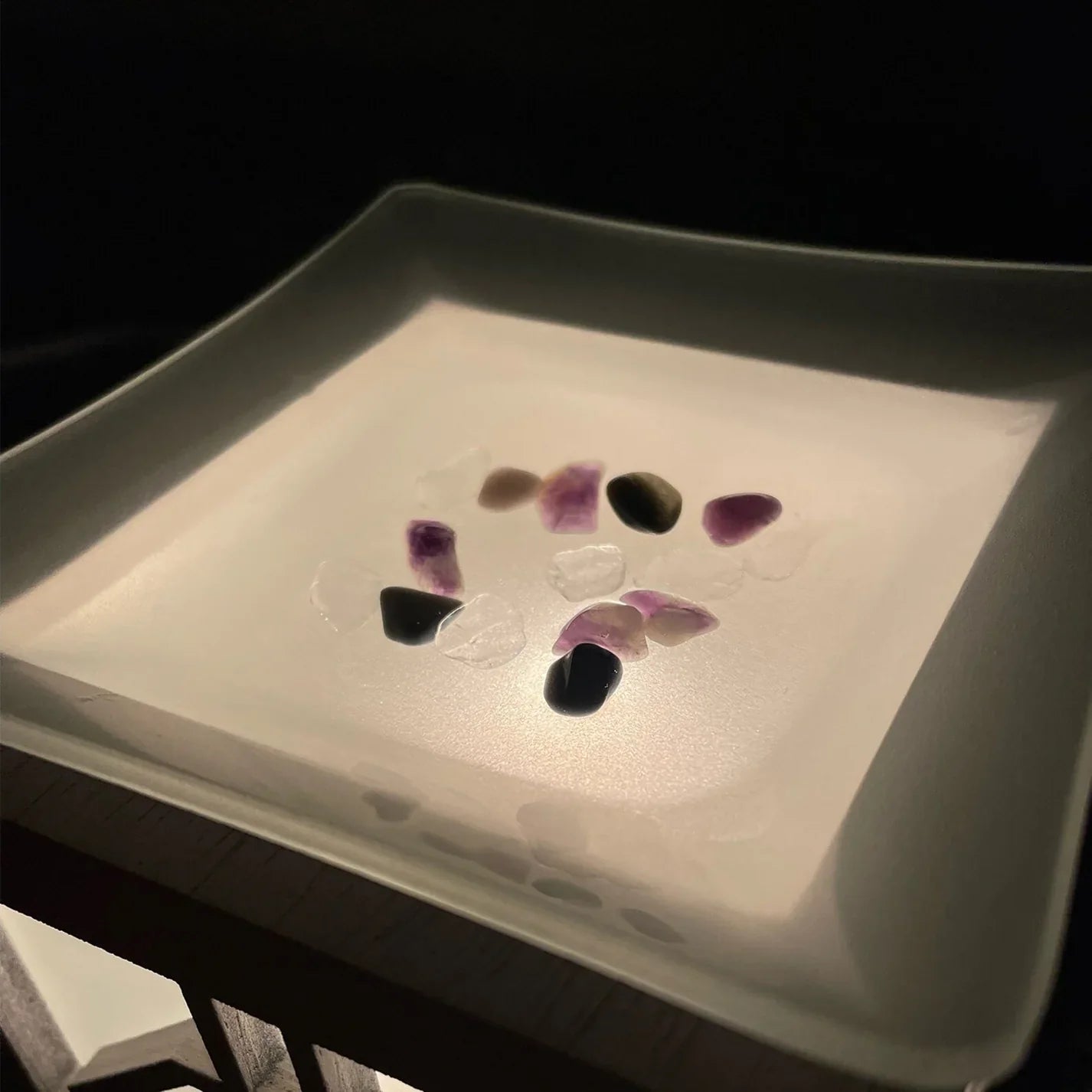 Throat Chakra Crystal-Enhanced Premium Coconut-Soy Wax Melts