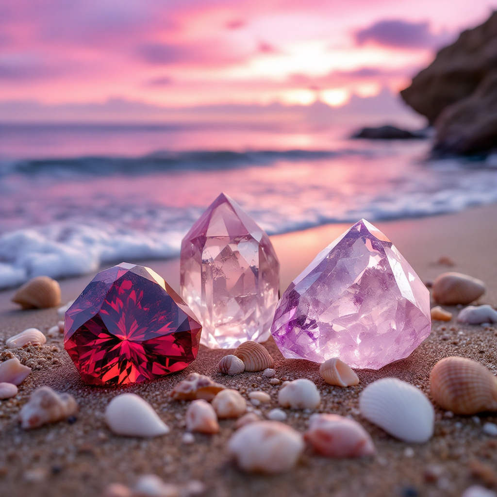 Taurus Zodiac Crystal-Enhanced Reed Oil Diffuser, Coastal Dreams Scent, 100ml