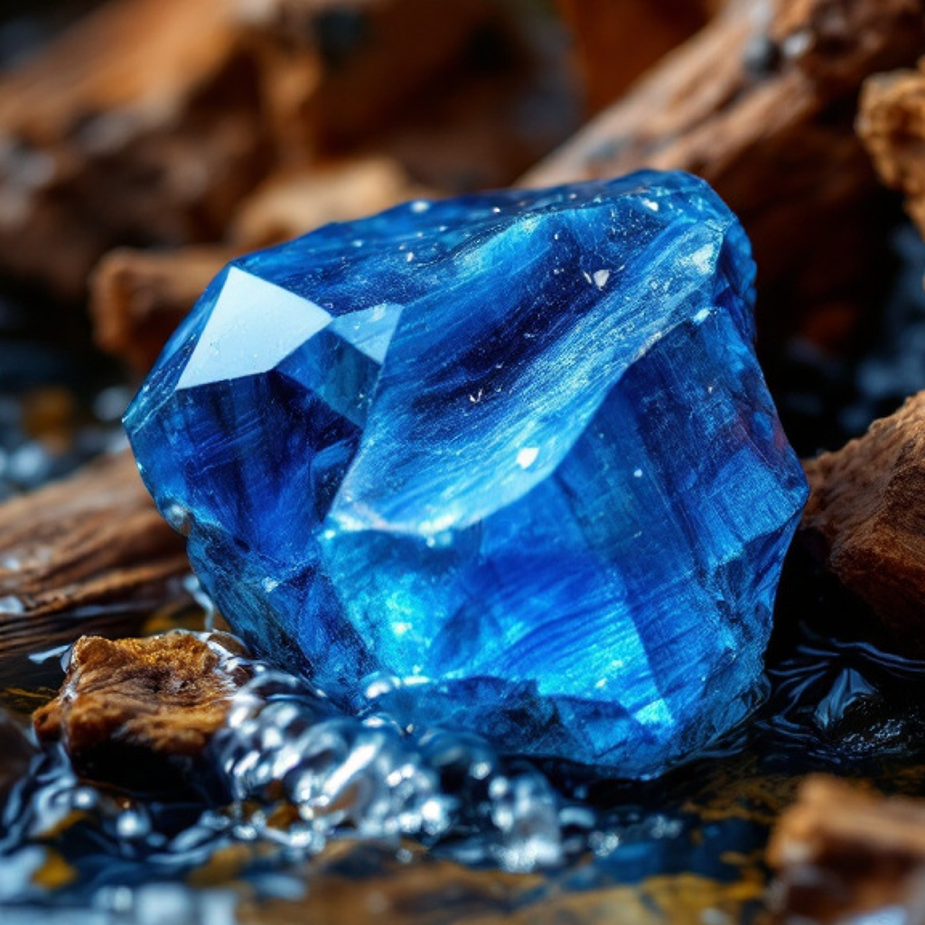 Amber Tides Crystal-Enhanced Reed Oil Diffuser, 100ml